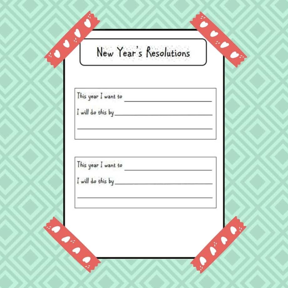 New Year's Resolutions