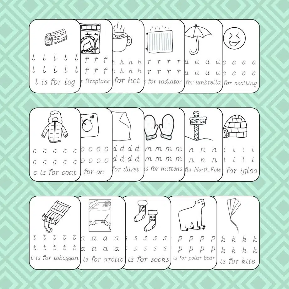 Phase 2 Letter Formation and handwriting