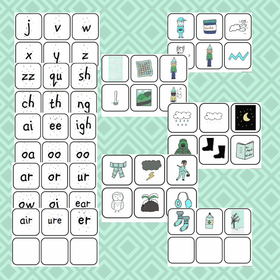 Phase 3 Graphemes and Pictures