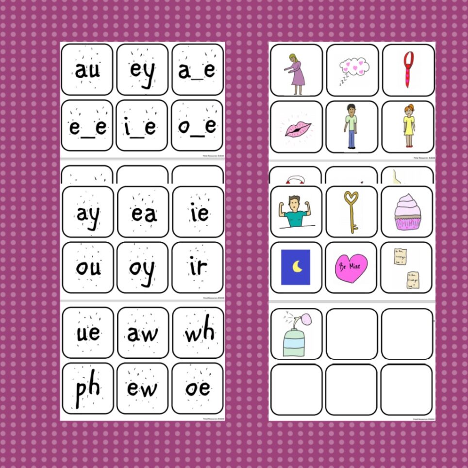 Phonics flashcards