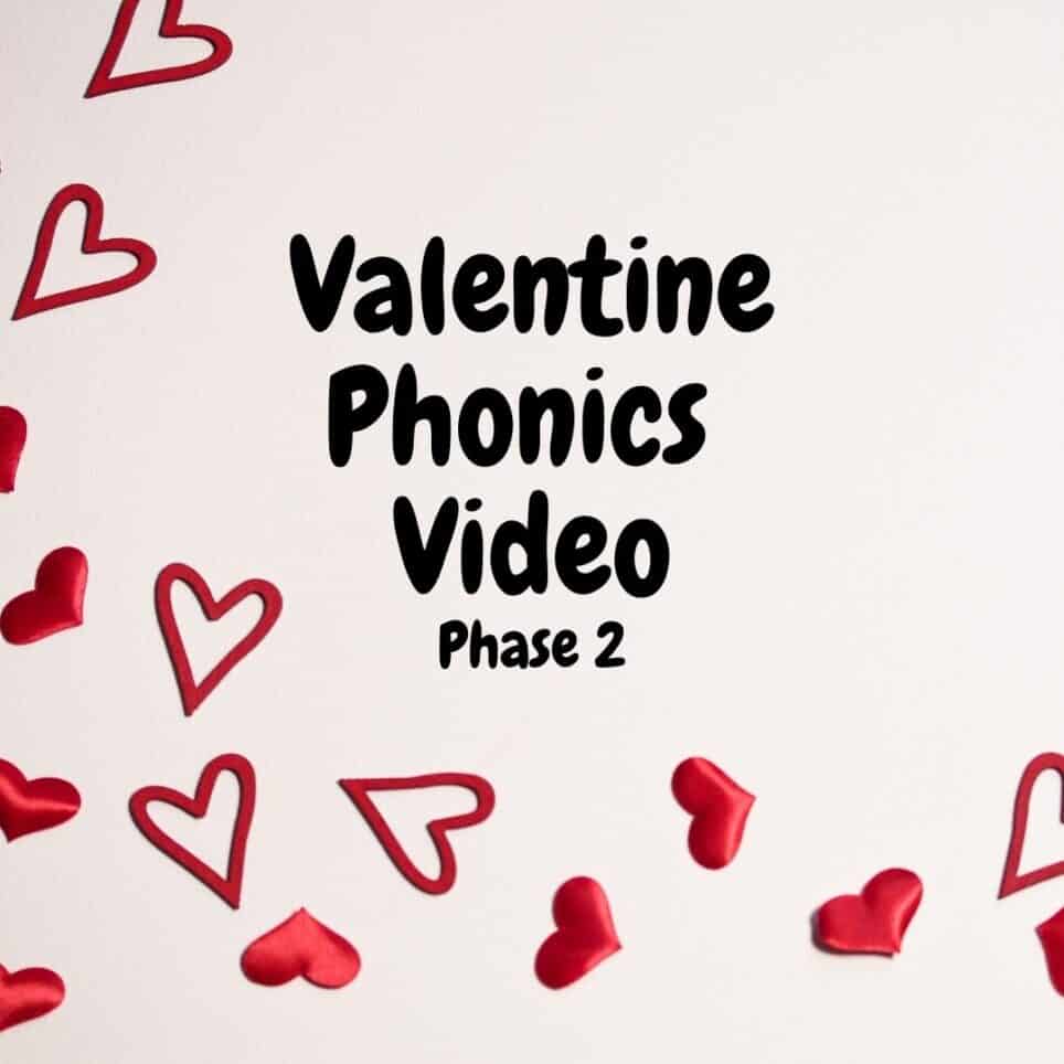 phase 2 valentine phonics video lesson