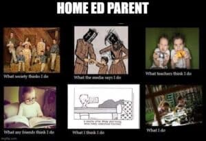 homeschooling meme