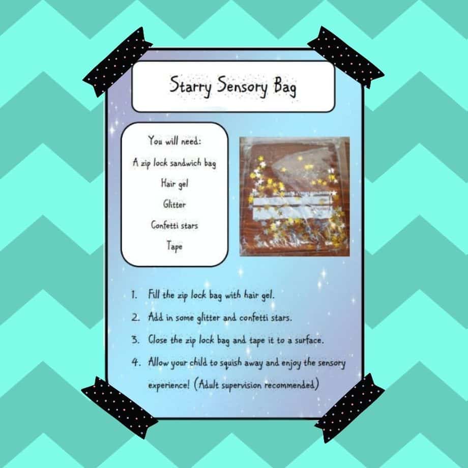 Starry Sensory Bag