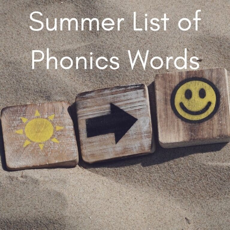 List of Phonics Words