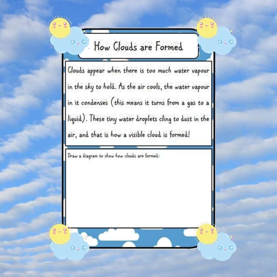how are clouds formed?