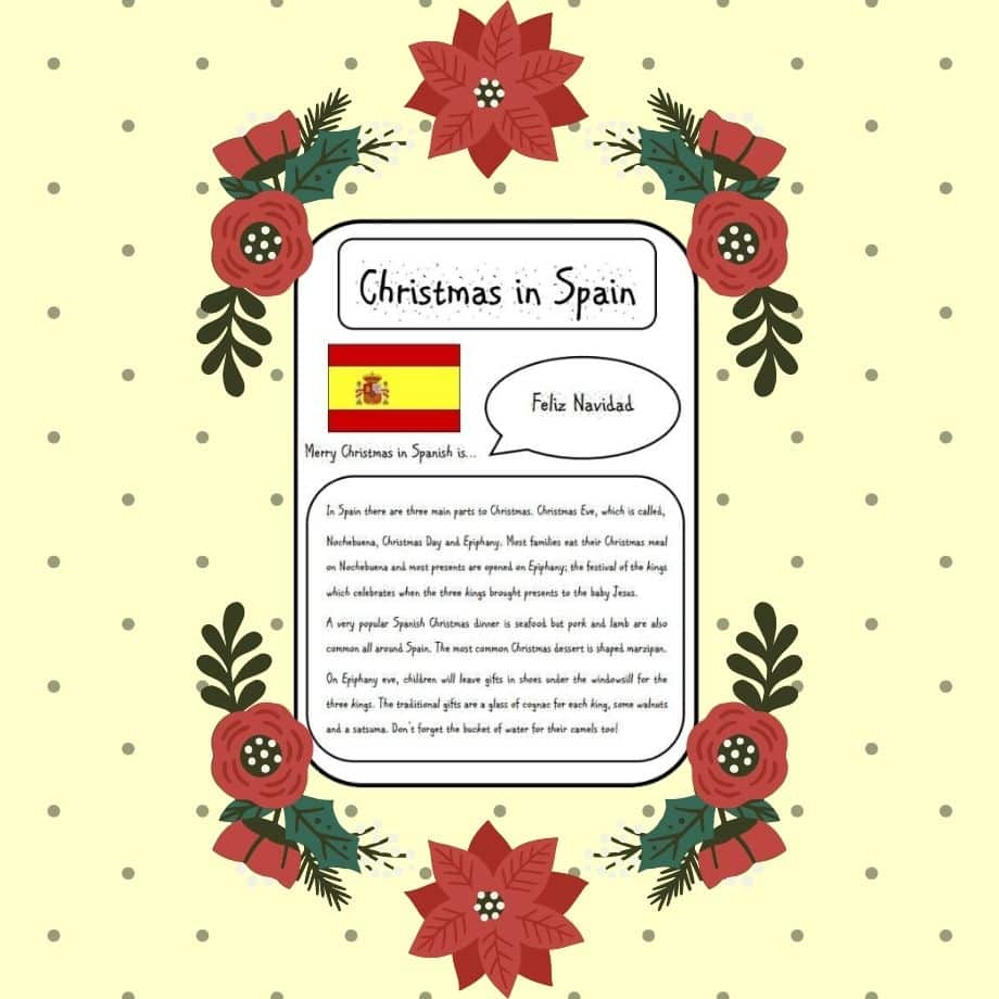 Traditions for Christmas in Spain