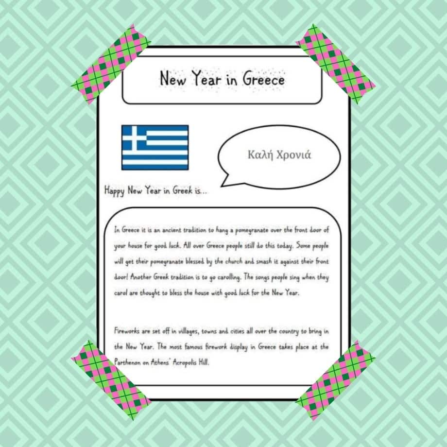 New Year in Greece