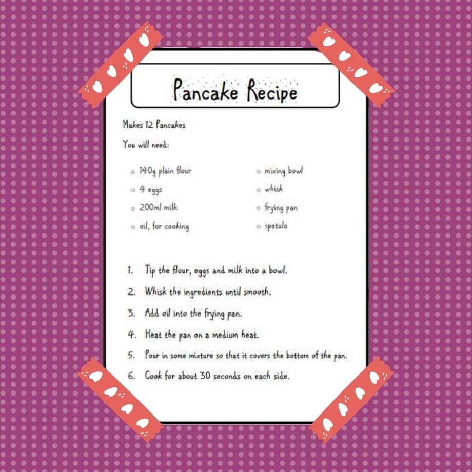 Pancake Day Recipe