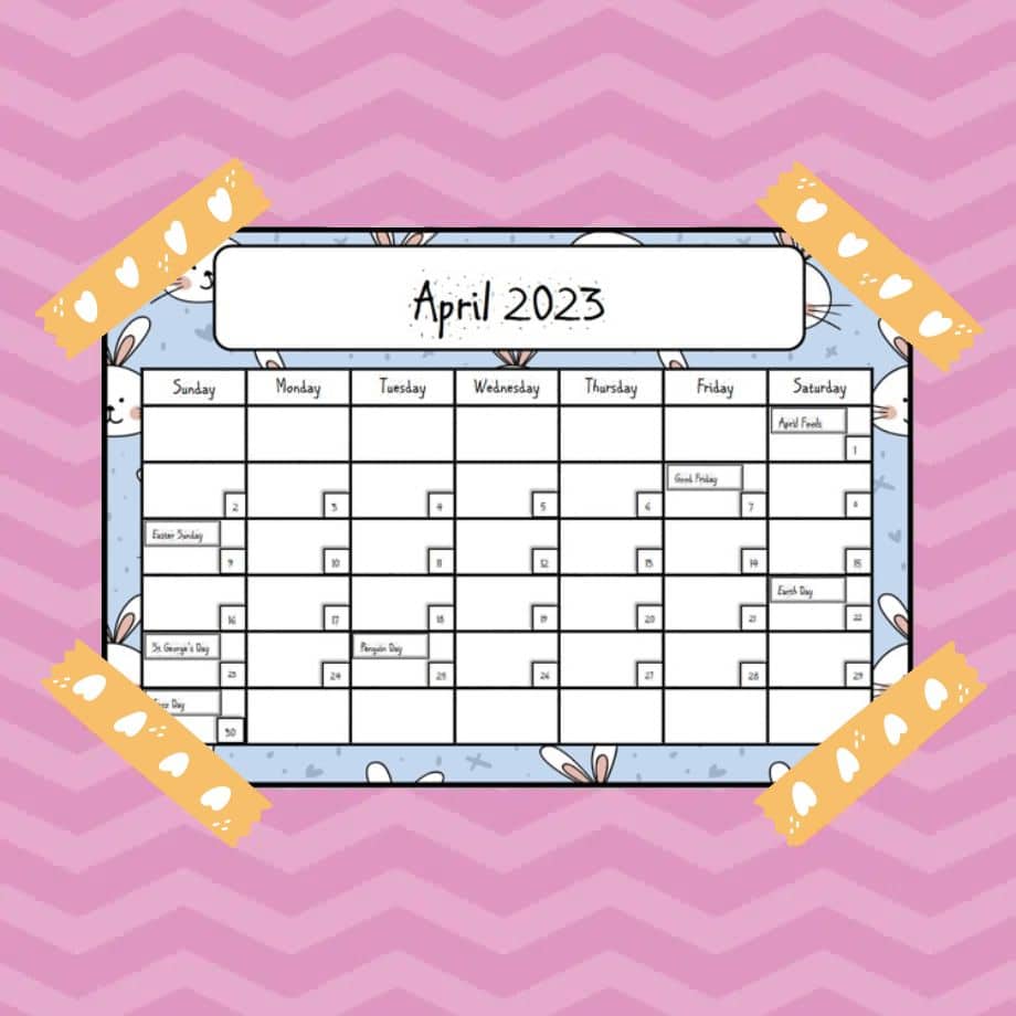 April National Days Calendar 2024 2024 CALENDAR PRINTABLE